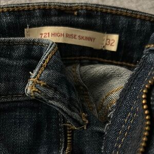 Levi's Blue Skinny Denim Pants